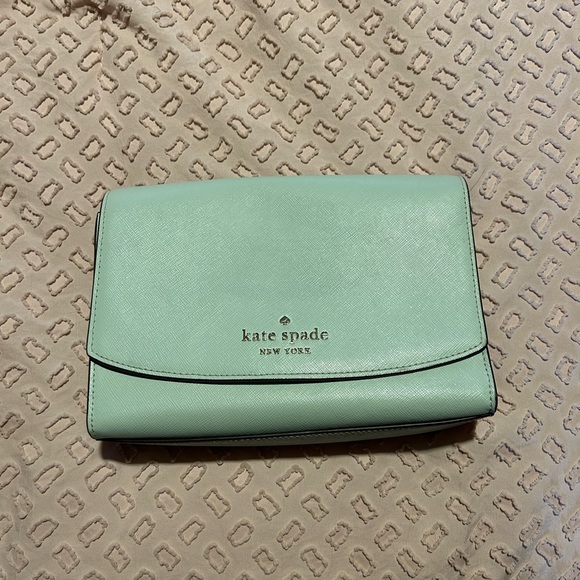 Kate Spade light teal crossbody bag - Picture 2 of 5
